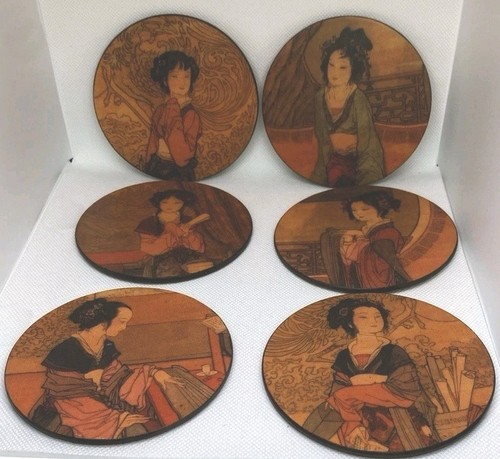 Vintage chinese court lady - vintage,