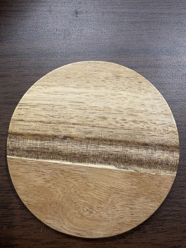 Pcs acacia wood coasters - 16,