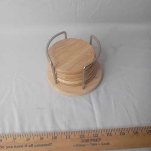 Wooden and cork - cork, round