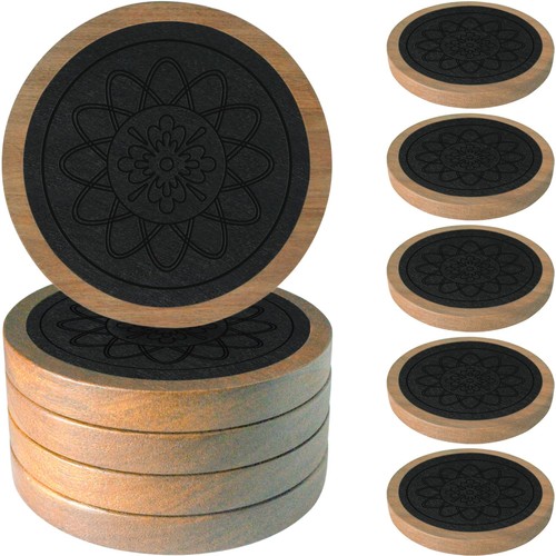 Wood coasters for drinks - for,