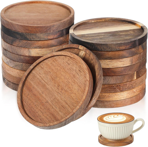 Pcs wood coasters for - 16,