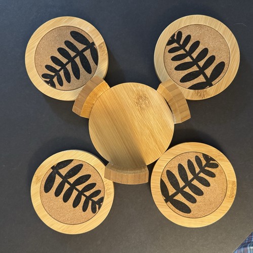 Modern bamboo cork fern - modern,