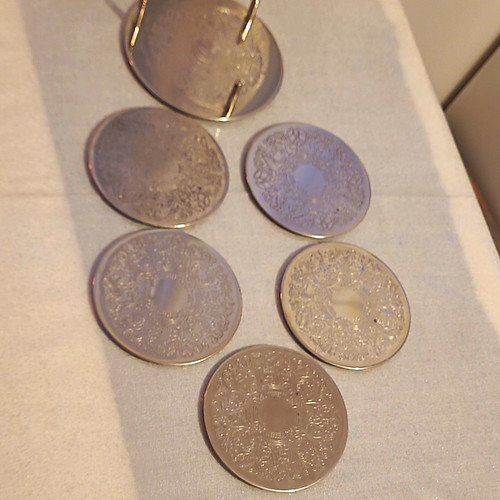6pc round metal - 6pc,