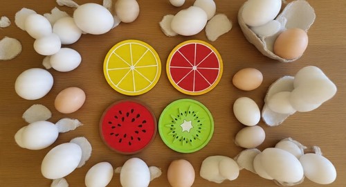 Set fruit silicone - 4,